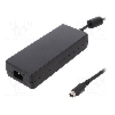 Alimentator 15V DC, 9.6A, conector Power DIN 4 pin R7B, MEAN WELL - GSM160A15-R7B