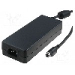 Alimentator 20V DC, 6A, conector DIN 4pin, MEAN WELL - GS120A20-R7B