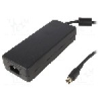 Alimentator 24V DC, 5A, conector Power DIN 4 pin R7B, MEAN WELL - GSM120A24-R7B