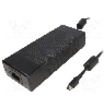 Alimentator 24V DC, 9.2A, conector Power DIN 4 pin R7B, MEAN WELL, GSM220A24-R7B, T117954