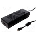 Alimentator 48V DC, 4.6A, conector Power DIN 4 pin R7B, MEAN WELL - GSM220B48-R7B