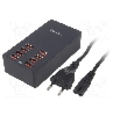 Alimentator 5V DC, 8.8A, conector USB, LOGILINK - PA0140