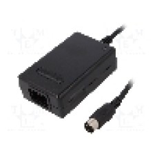 Alimentator 5V DC, conector DIN 5pin, MEAN WELL - GP25A13D-R1B