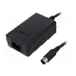 Alimentator 5V DC, conector DIN 5pin, MEAN WELL - GP25A14E-R1B