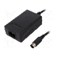 Alimentator 5V DC, conector DIN 5pin, MEAN WELL - GP25A14E-R1B