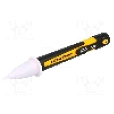 Detector tensiune fara contact, clips, detector de tensiune fara atingere, semnalizare optica (LED) şi acustica a tensiunii detectate, AXIOMET - AX-T01