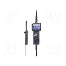 Electric, funcţie AutoTest, funcţie HOLD (pastrare citire de pe afişaj), indicare a direcţiei de rotaţie a fazelor, indicator nivel scazut baterii, indicator polaritate, GOSSEN METRAWATT - METRAVOLT 12D +L