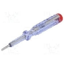 Indicator tensiune, cap de lucru plat, cap izolat, semnalizare optica (bec neon) localizare tensiuni alternative, {{Producator}} - 