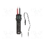 Indicator tensiune, detector de tensiune integrat, fara atingere, cu semnalizare LED, indicare a direcţiei de rotaţie a fazelor, oprire automata, testare intrerupatoare curent rezidual RCD, BRYMEN - BT75EU