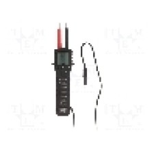 Indicator tensiune, detector de tensiune integrat, fara atingere, cu semnalizare LED, indicare a direcţiei de rotaţie a fazelor, oprire automata, testare intrerupatoare curent rezidual RCD, BRYMEN - BT75EU