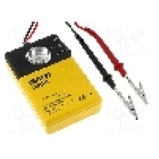 Tester continuitate cabluri, posibilitate testare becuri şi siguranţe, testare conexiuni şi reţele de cabluri, BEHA-AMPROBE - UNITEST TESTFIX 9023