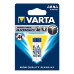 Set 2 baterii alkaline, AAAA (LR61), Varta, L100398