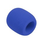 Burete pentru microfon, albastru, L100278 Burete pentru microfon, albastru, L100278