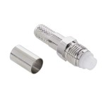 Conector FME, mama, sertizare, pentru cablu H155, L100179 Conector FME, mama, sertizare, pentru cablu H155, L100179