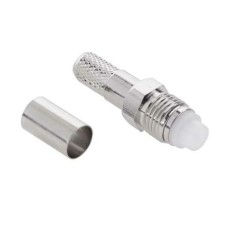 Conector FME, mama, sertizare, pentru cablu H155, L100179 Conector FME, mama, sertizare, pentru cablu H155, L100179