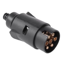 Mufa pentru remorca, 7 pini, plastic, L100416 Mufa pentru remorca, 7 pini, plastic, L100416