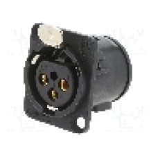 Conector, Neutrik, NC3FD-S-1-B