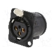 Conector, Neutrik, NC3FD-V-B