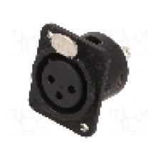 Conector, Neutrik, NC3FDM3-L-B-1