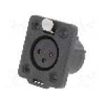 Conector, Neutrik, NC3FDX-TOP