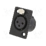 Conector, Neutrik, NC3FP-BAG-1