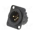 Conector, Neutrik, NC3MD-LX-B