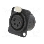 Conector, Neutrik, NC4FD-L-B-1
