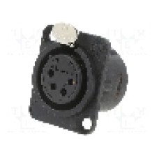 Conector, Neutrik, NC4FD-L-B-1