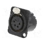 Conector, Neutrik, NC4FD-LX-B