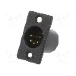 Conector, Neutrik, NC5MP-B