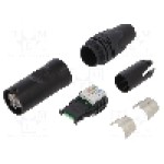 Conector, Neutrik, NE8MX6-B-T