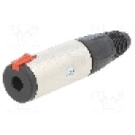 Conector jack, 6.35mm, Neutrik, NJ3FC6, T241307