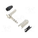 Conector jack, 6.35mm, tata, stereo, in unghi, NP3RX, Neutrik, T241358