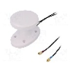 Antena, 1,575GHz, 1710...1990MHz, 824...960MHz, GPS, GSM, 80x76x110mm, SR PASSIVES - COMBO-ANT013