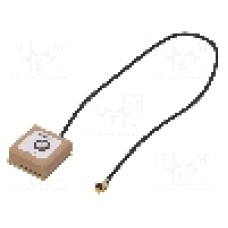 Antena, 1,575GHz, GPS, 13x13x6.8mm, Ethertronics/AVX - 1004138