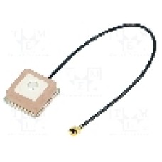 Antena, 1,575GHz, GPS, 15x15x6.5mm, SR PASSIVES - GPS-ANT045