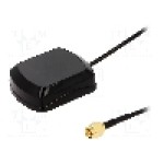 Antena, 1,575GHz, GPS, 48x39x14mm, SR PASSIVES - GPS-ANT042