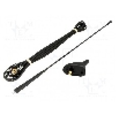 Antena, AM, FM, Fiat Seicento, lungime 0.374m, cablu 2.53m - 632-034-002