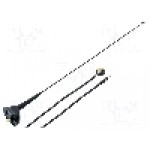 Antena, AM, FM, Fiat, lungime 0.536m, cablu 2.53m - 632-031-001