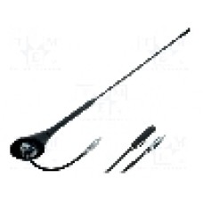 Antena, Alfa Romeo, Citroën, Fiat, Lancia, Opel, Peugeot, Renault, Seat, Škoda, Toyota, VW, lungime 0.41m, cablu 5m - A00003