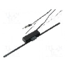 Antena radio, cu amplificare semnal, 34cm, cablu 2m, T130165