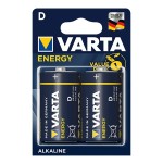 BATERIE ALCALINA LR20 BLISTER 2 BUC VARTA ENE - BAT0234