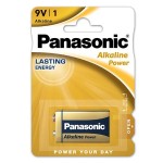 BATERIE ALCALINA PANASONIC BRONZE LR9V BLISTE - BAT0295
