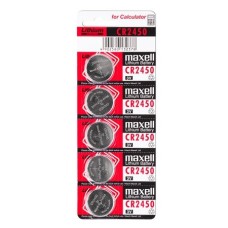 BATERIE CR2450 BLISTER 5 BUC MAXELL - BAT0650