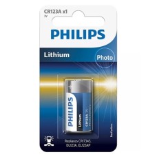 BATERIE LITHIUM CR123 BLISTER 1 BUC PHILIPS - PH-CR123A/01B