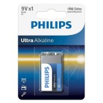 BATERIE ULTRA ALKALINE 9V BLISTER 1 BUC PHILI - PH-6LR61E1B/1 BATERIE ULTRA ALKALINE 9V BLISTER 1 BUC PHILI - PH-6LR61E1B/1