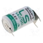 Baterie 1/2AA, 3.6V, litiu, 1200mAh, SAFT - LS 14250PF