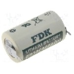 Baterie 1/2AA, 3V, litiu, 850mAh, FDK, T114510