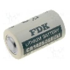 Baterie 1/2AA, 3V, litiu, 850mAh, FDK - 