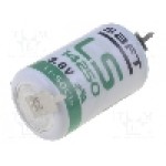 Baterie 1/2R6, 3.6V, litiu, 1200mAh, SAFT - LS 14250 PCB 1X1